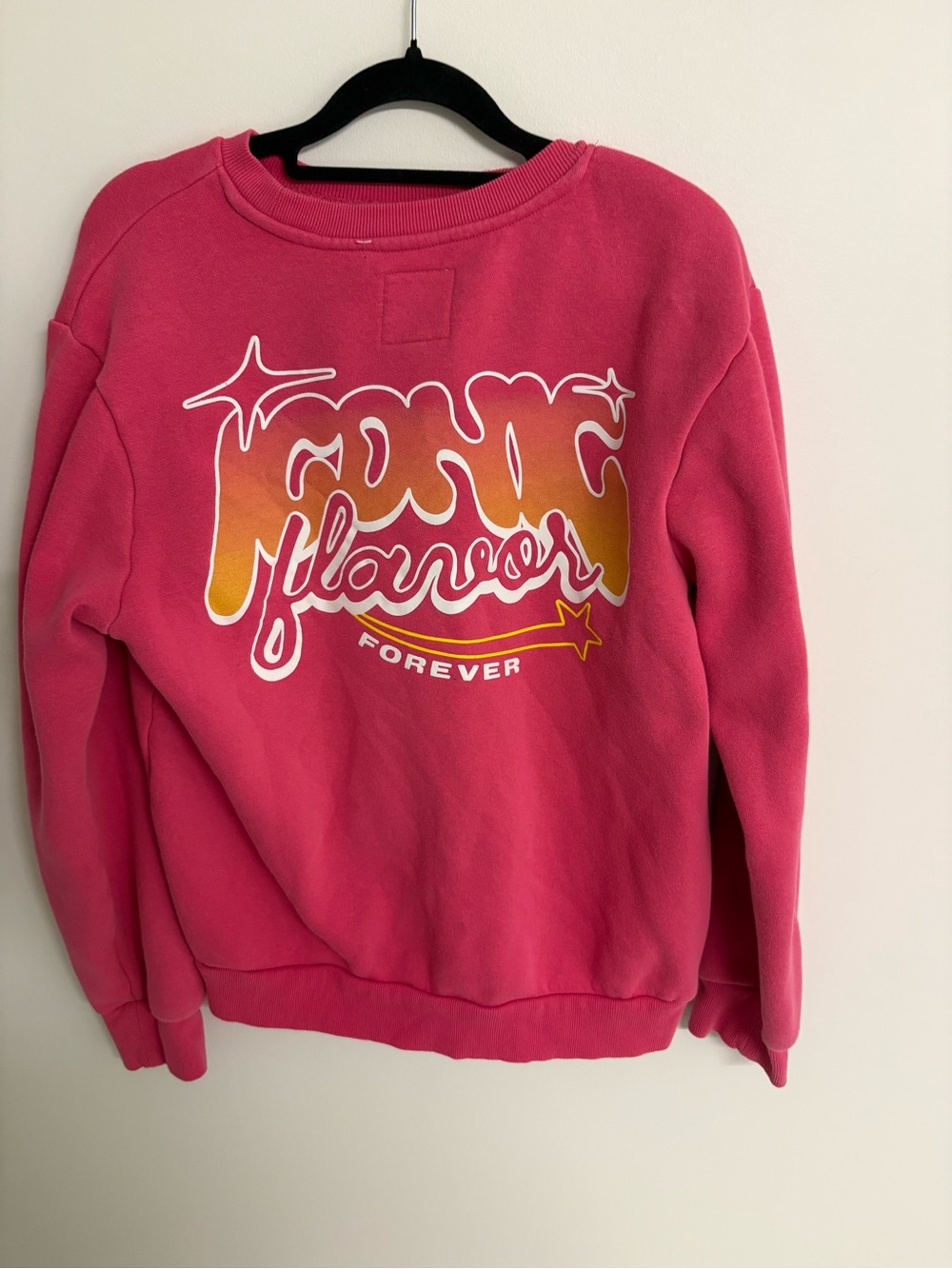 Women's Pink Logo Crewneck Sweater - Picture 2 of 2
